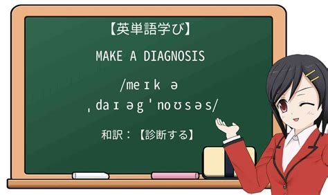 diagnosed 意味|診断 英語.